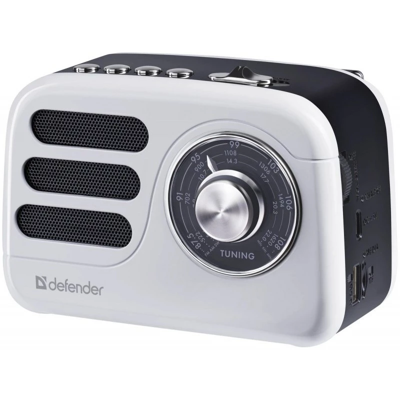 Pārnēsājams skaļrunis DEFENDER SIGNAL ar FM/MP3/SD/USB un Bluetooth (5W, antena)