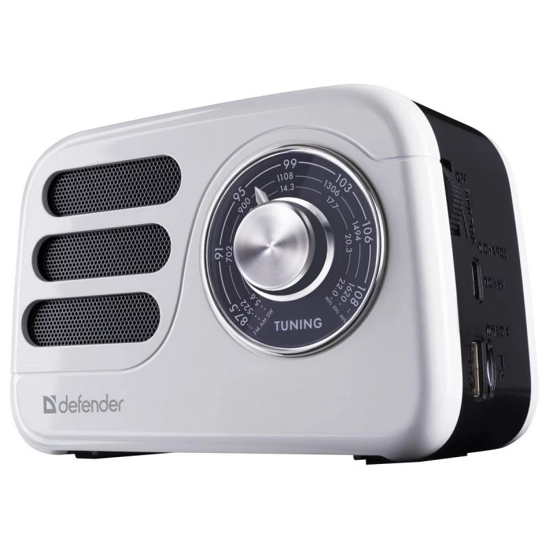 Pārnēsājams skaļrunis DEFENDER SIGNAL ar FM/MP3/SD/USB un Bluetooth (5W, antena)