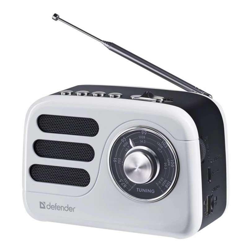 Pārnēsājams skaļrunis DEFENDER SIGNAL ar FM/MP3/SD/USB un Bluetooth (5W, antena)
