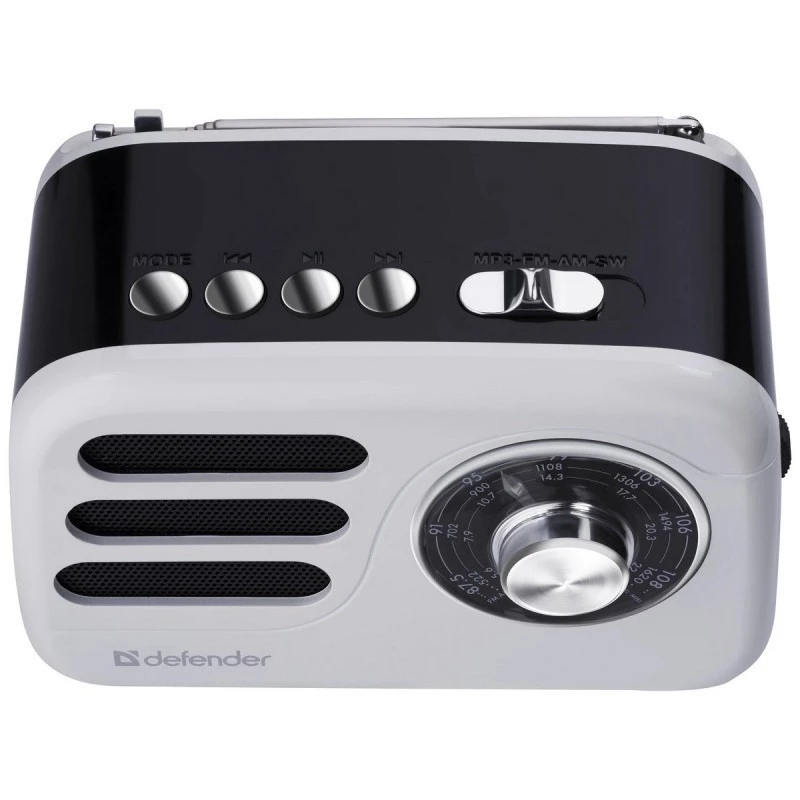 Pārnēsājams skaļrunis DEFENDER SIGNAL ar FM/MP3/SD/USB un Bluetooth (5W, antena)