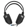 Vadu USB spēļu austiņas DEFENDER GOTHIC RGB ar mikrofonu, melnas
