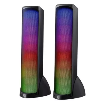 Galda skaļruņi DEFENDER SKYPULSE 2.0, Bluetooth, USB, 10W, RGB apgaismojums
