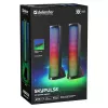 Galda skaļruņi DEFENDER SKYPULSE 2.0, Bluetooth, USB, 10W, RGB apgaismojums