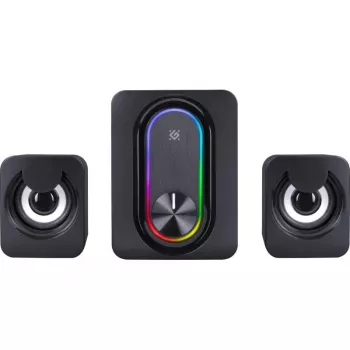 DEFENDER 2.1 datora skaļruņi G14 — 11 W, USB barošana, Bluetooth, RGB LED