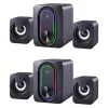 DEFENDER 2.1 datora skaļruņi G14 — 11 W, USB barošana, Bluetooth, RGB LED