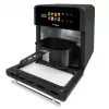 Gaisa cepeškrāsns GreenBlue GB950 1800W, 10 L tilpums, 8 programmas, skāriena panelis, taimeris, melna