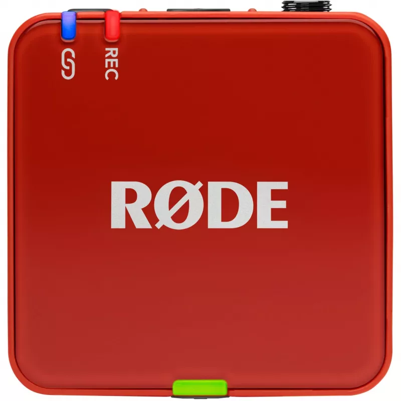 Bezvadu mikrofonu sistēma Rode Wireless Go III brūna — 2,4 GHz bezvadu pārraide, kompakts divu kanālu komplekts