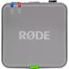 Bezvadu mikrofons Rode Wireless GO III pelēks — kompakts dizains, iebūvēta baterija