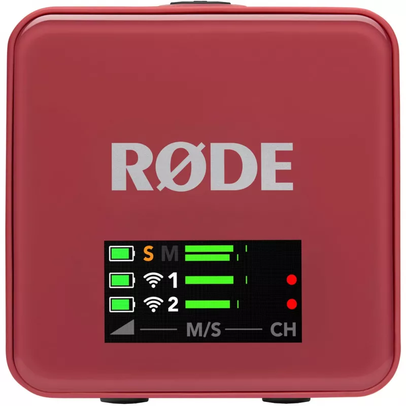 Bezvadu mikrofons Rode Wireless Go III Pink — kompakta 2,4 GHz pārraide, modelis WIGOGEN3ROS