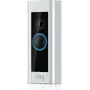 Ring Video Doorbell Pro 2 ar vadu - niķelis - satīnēts tērauds - mājas - 150° - 150° - bezvadu - 802.11b, 802.11g, Wi-Fi 4 (802.11n), Wi-Fi 5 (802.11ac) (8VRBPZ-0EU0)