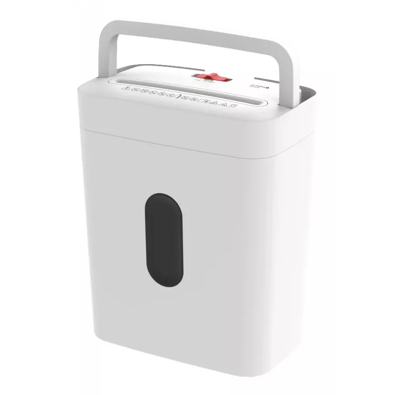 Papīra smalcinātājs Olympia PS 53 CC Pro — šķērsgriezuma, 15 L grozs, 68 dB, balts