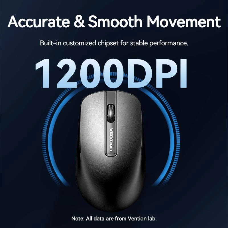 USB optiskā pele MELNA/KTABG Vention