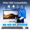 USB optiskā pele MELNA/KTABG Vention