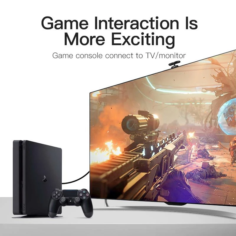 HDMI-DVI kabelis 2M/MELNS ABFBH Vention