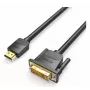 Kabelis HDMI uz DVI 5M/Melns Abfbj Vention