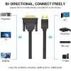 Kabelis HDMI uz DVI 5M/Melns Abfbj Vention