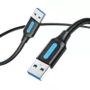 USB 3.0 kabelis Vention CONBH 2A 2m Melns PVC