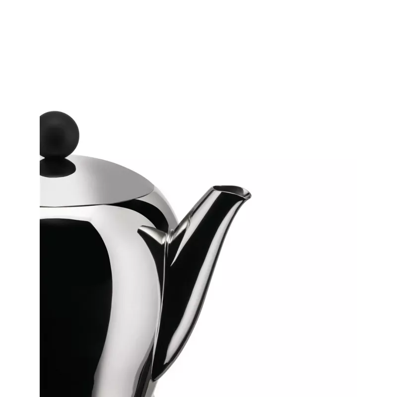 Alessi CA12/8 Bombé tējkanna no nerūsējošā tērauda 18/10 (CA12/8)