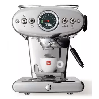 illy X1 Anniversary iekārta maltai kafijai un E.S.E. spilventiņiem (nerūsējošais tērauds)