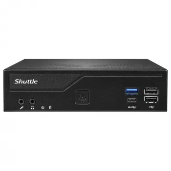 Shuttle Barebone plāns DH610V2 Intel/DDR5/melns - Barebone - Intel ligzda 1700 (Core i)