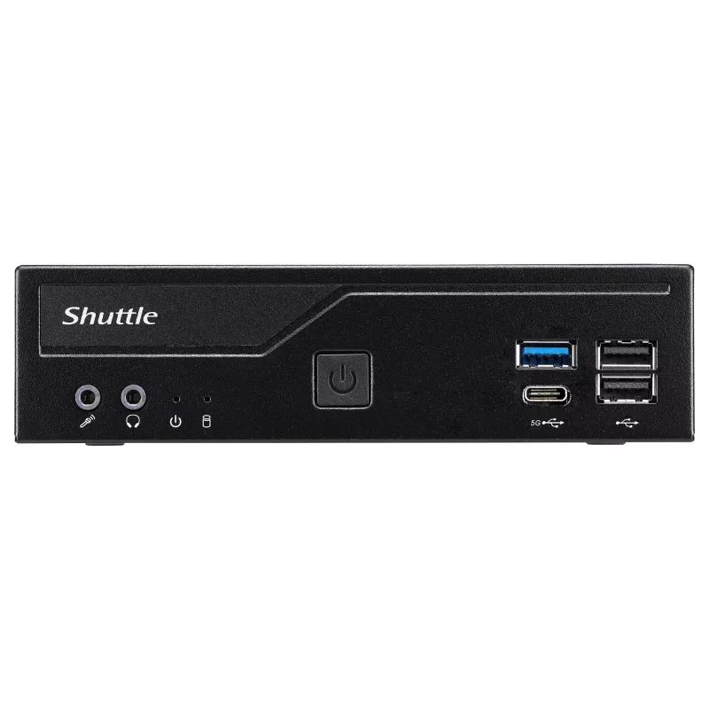 Shuttle Barebone plāns DH610V2 Intel/DDR5/melns - Barebone - Intel ligzda 1700 (Core i)