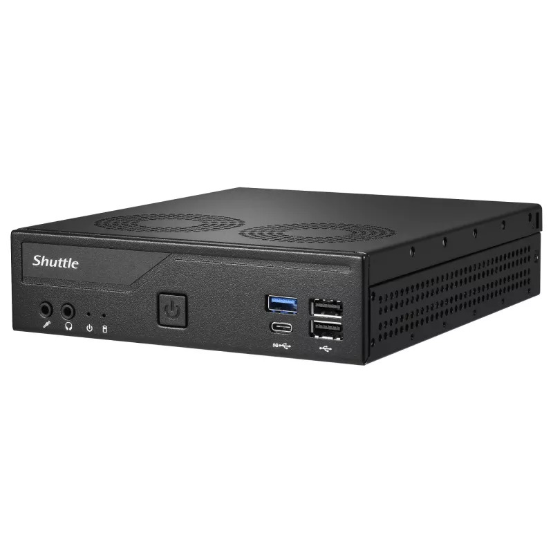 Shuttle Barebone plāns DH610V2 Intel/DDR5/melns - Barebone - Intel ligzda 1700 (Core i)