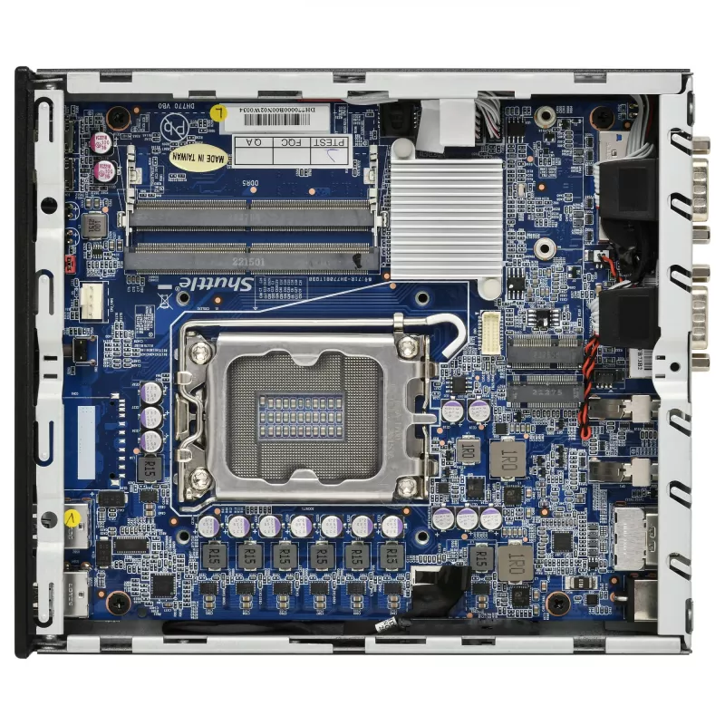 Shuttle Barebone plāns DH610V2 Intel/DDR5/melns - Barebone - Intel ligzda 1700 (Core i)