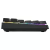 Bezvadu spēļu tastatūra Cherry XTRFY K33 Compact 75% QWERTZ vācu USB + RF + Bluetooth RGB melna