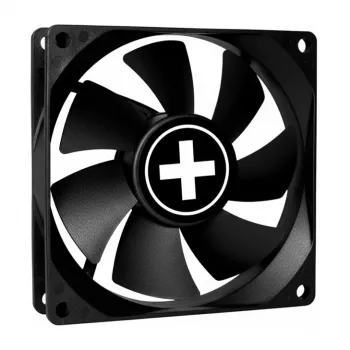 Ventilators XILENCE Performance C Series 80x80x25mm, modelis XPF80.B, 80 mm aksiālais dzesēšanas ventilators, 3-pin