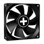 Ventilators XILENCE Performance C Series 80x80x25mm, modelis XPF80.B, 80 mm aksiālais dzesēšanas ventilators, 3-pin