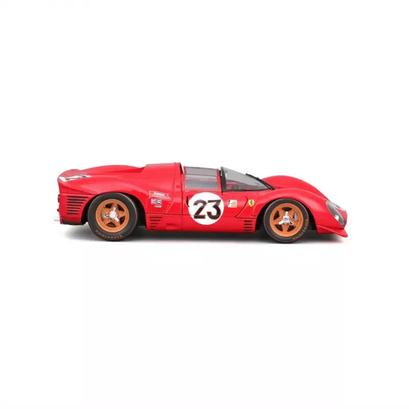 Superauto modelis Bburago Ferrari 330 P4 Daytona, iepriekš samontēts mērogā 1:24