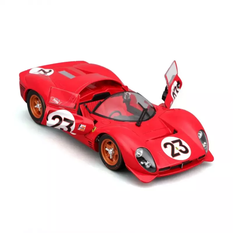Superauto modelis Bburago Ferrari 330 P4 Daytona, iepriekš samontēts mērogā 1:24