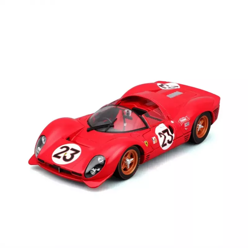 Superauto modelis Bburago Ferrari 330 P4 Daytona, iepriekš samontēts mērogā 1:24
