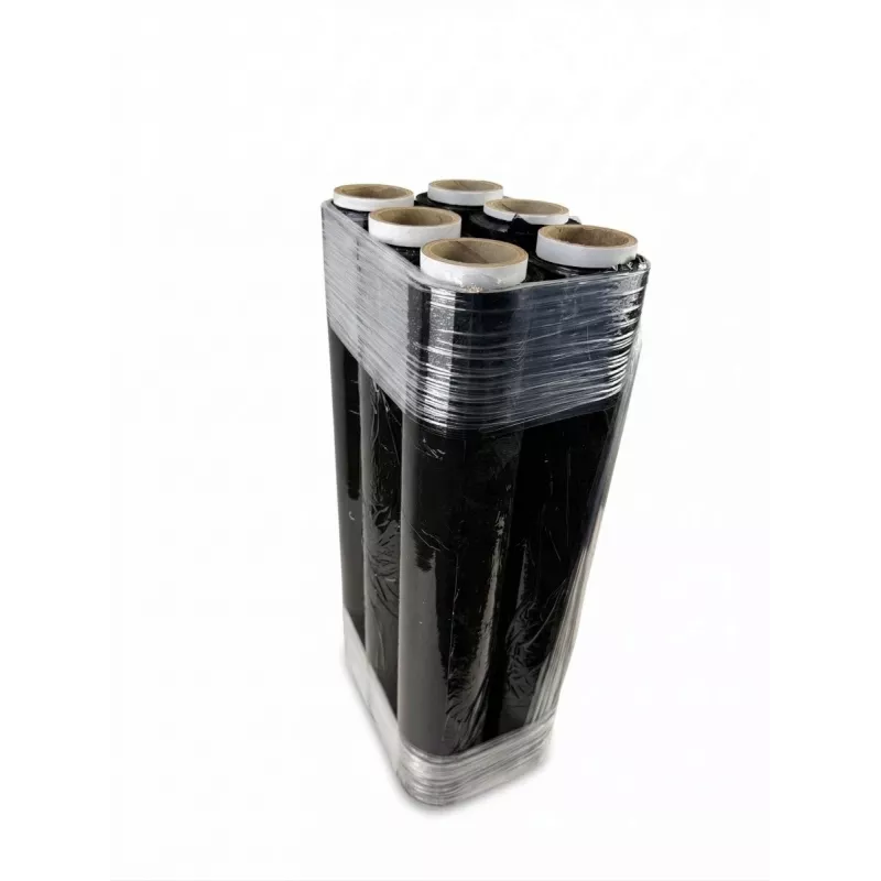 Stiepjamā plēve melna 23mic 1,5kg x 6 BOX