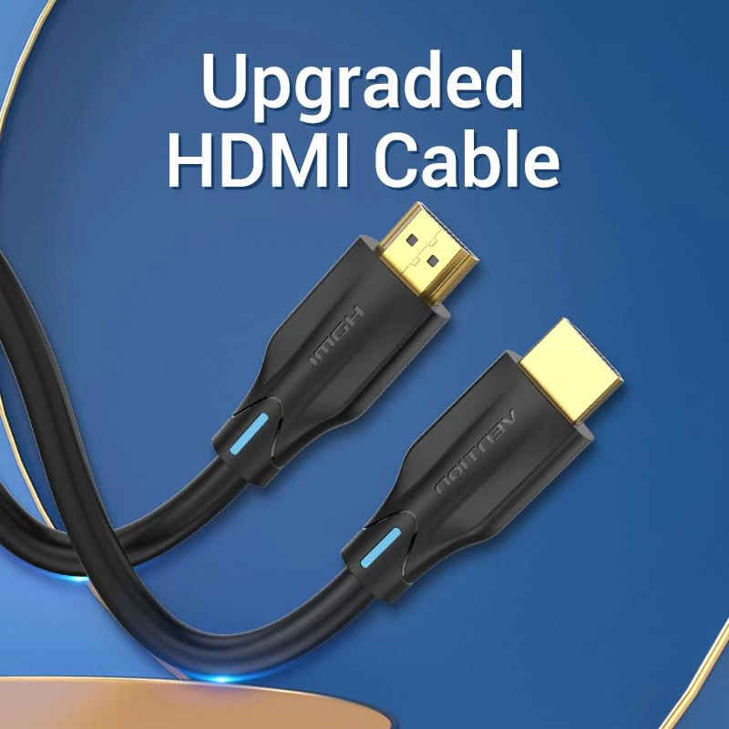 HDMI kabelis 8K/3M Melns Aanbi Vention
