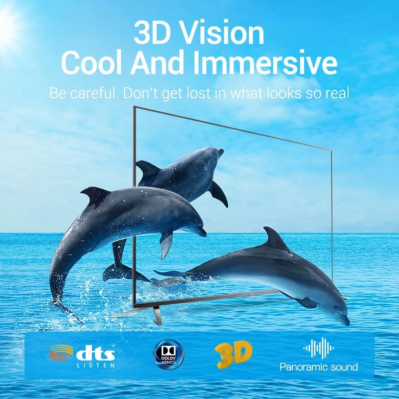 HDMI kabelis 8K/3M Melns Aanbi Vention