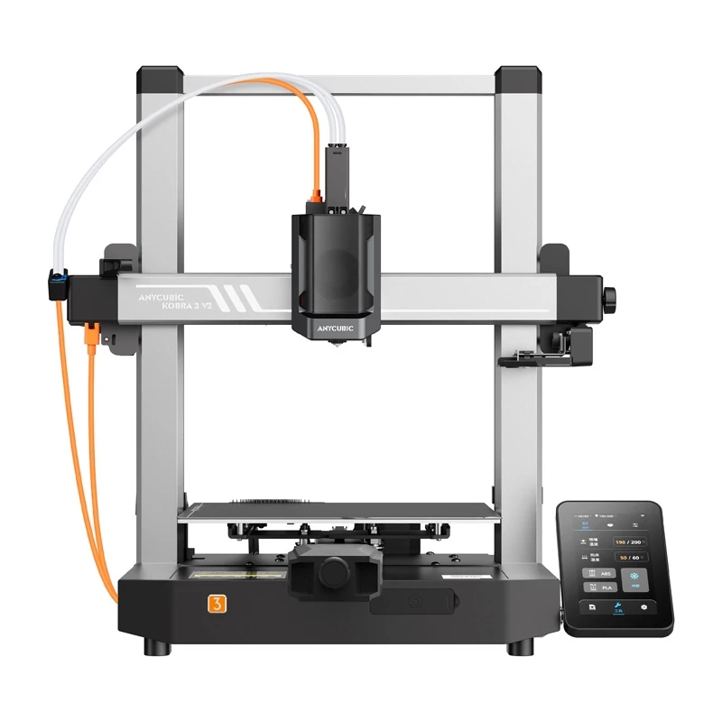 3D printeris AnyCubic Kobra 3 V2 Combo K3VC-IP-O — drukas tilpums 300×300×350 mm