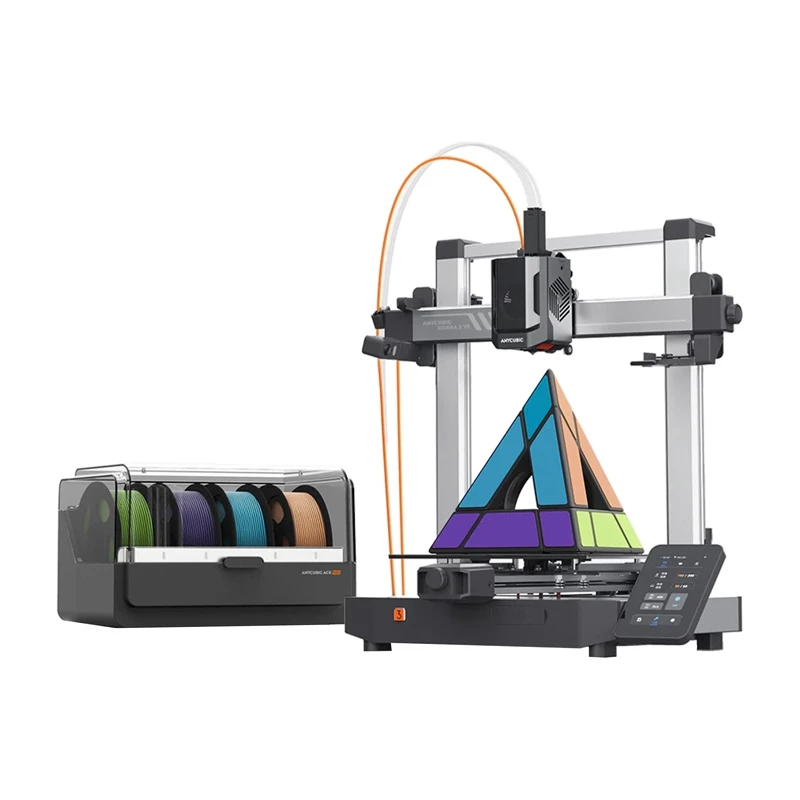 3D printeris AnyCubic Kobra 3 V2 Combo K3VC-IP-O — drukas tilpums 300×300×350 mm