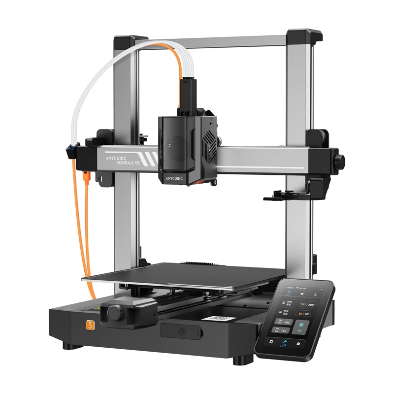 3D printeris AnyCubic Kobra 3 V2 Combo K3VC-IP-O — drukas tilpums 300×300×350 mm