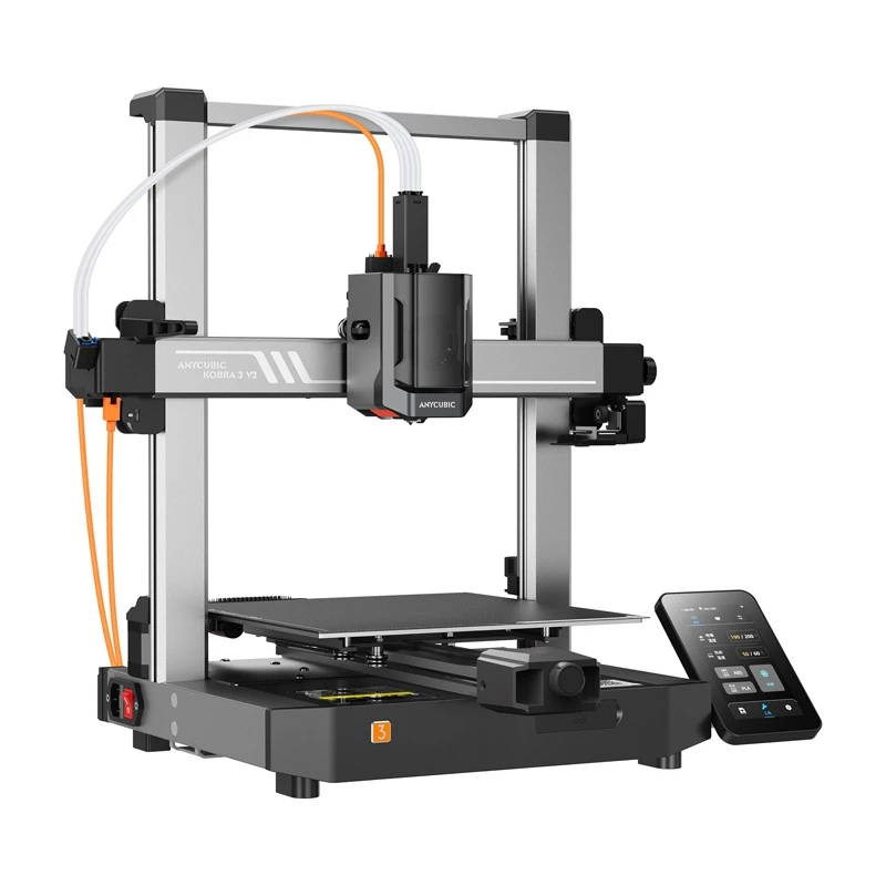 3D printeris AnyCubic Kobra 3 V2 Combo K3VC-IP-O — drukas tilpums 300×300×350 mm