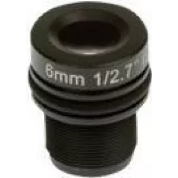 Objektīva piederums AXIS drošības kamerām — M12 stiprinājums 6 mm f/1.9 (iepakojums pa 4 gab.) — modelis 01960-001