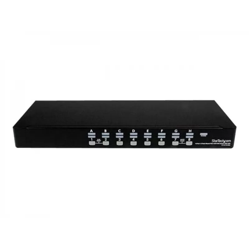 StarTech.com 16 Port 1U Rackmount USB KVM Switch with OSD (SV1631DUSBU)