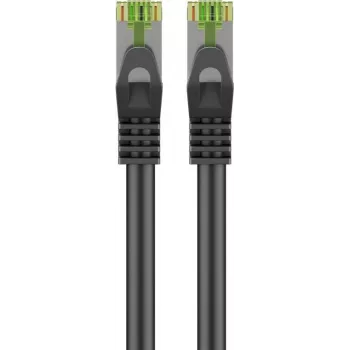 Wentronic 61099 Ethernet komutācijas kabelis, melns