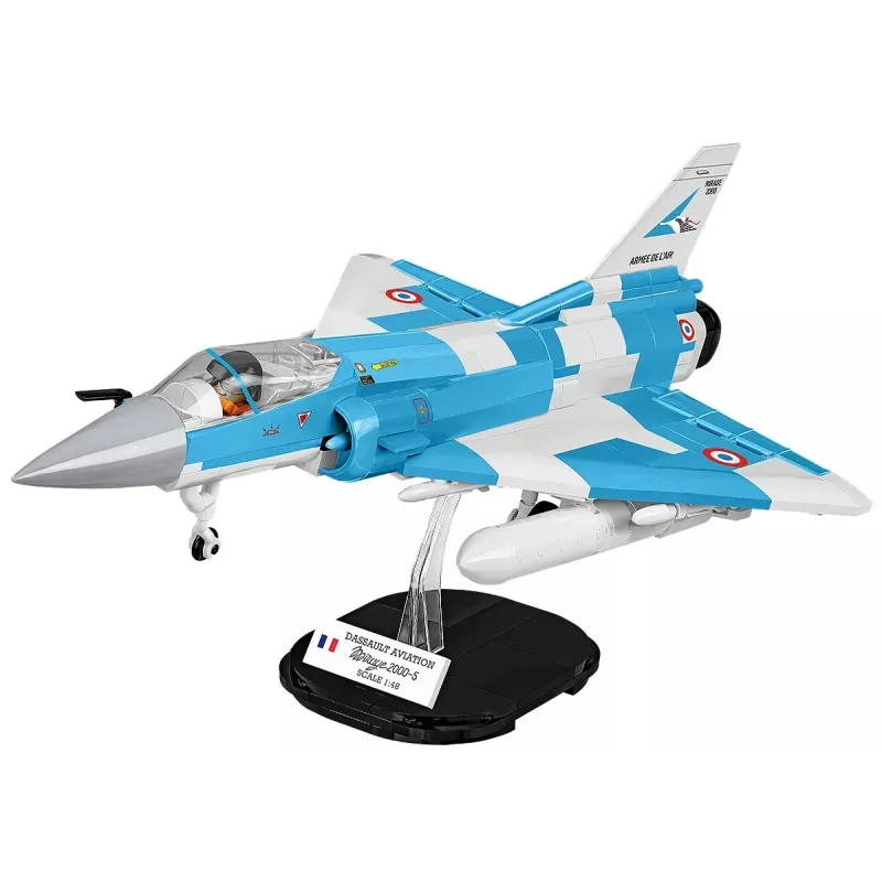 Cobi Mirage 2000-5F ķieģeļu modeļa komplekts, Bruņoto spēku sērija, 495 detaļas, mērogs 1:48