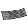 Bezvadu Bluetooth pilna izmēra tastatūra Inateck N0135 melna — QWERTZ, šķērveida slēdži