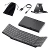 Bezvadu Bluetooth pilna izmēra tastatūra Inateck N0135 melna — QWERTZ, šķērveida slēdži