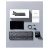 Bezvadu Bluetooth pilna izmēra tastatūra Inateck N0135 melna — QWERTZ, šķērveida slēdži