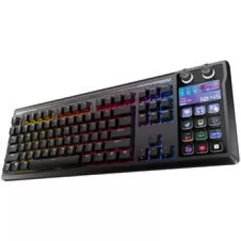 Corsair Galleon 100 SD spēļu tastatūra, pilna izmēra, integrēts Stream Deck, karstā nomaiņa, DE - melna