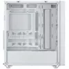 Corsair 3200D RS PC korpuss, Midi-Tornis, ATX, rūdīts stikls - balts