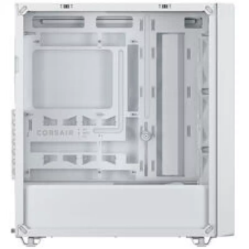 Corsair 3200D RS PC korpuss, Midi-Tornis, ATX, rūdīts stikls - balts